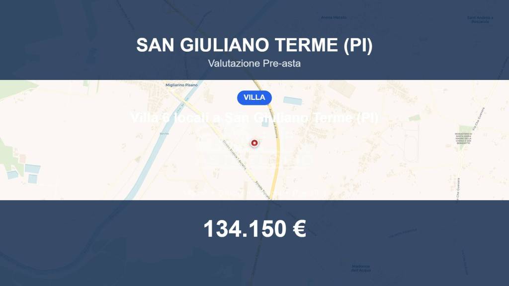 casa indipendente in vendita a San Giuliano Terme in zona Arena-Metato