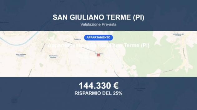 appartamento in vendita a San Giuliano Terme in zona Orzignano