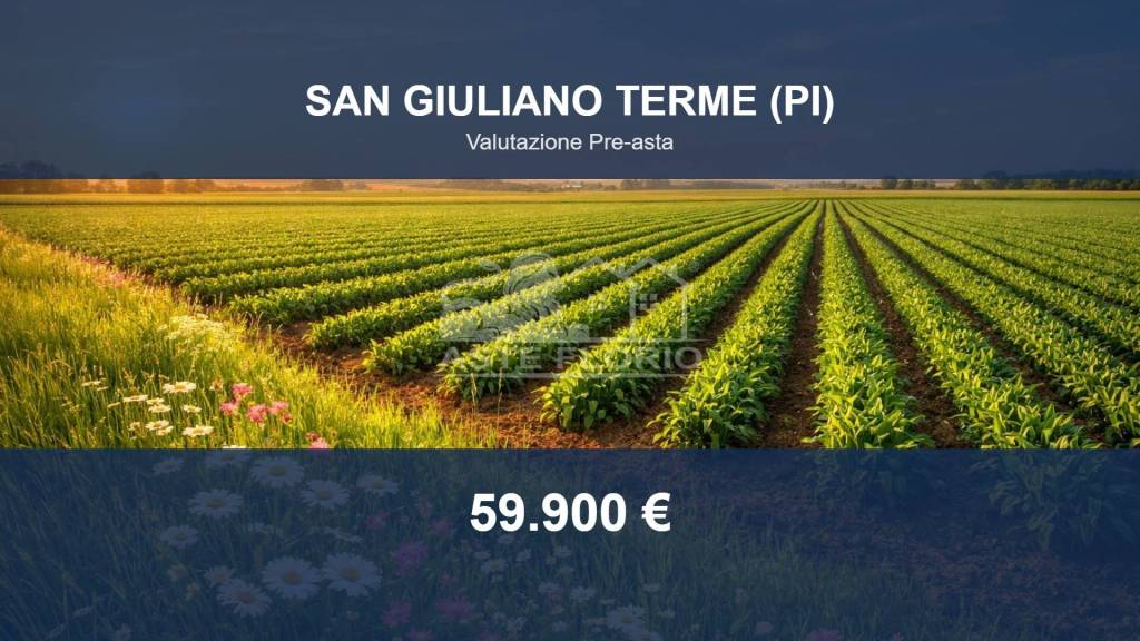 terreno agricolo in vendita a San Giuliano Terme in zona Arena-Metato