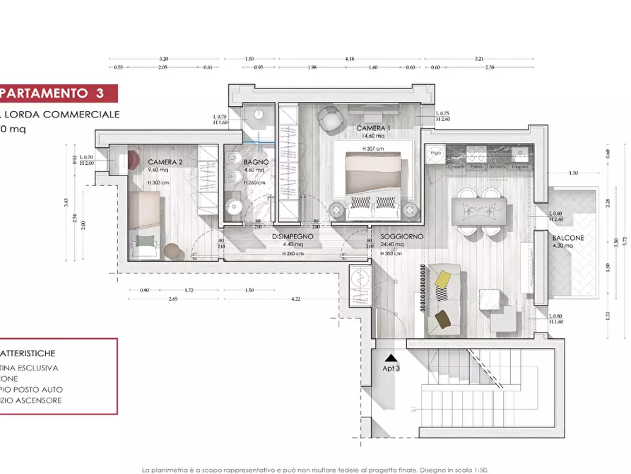 appartamento in vendita a San Miniato in zona San Miniato Alto