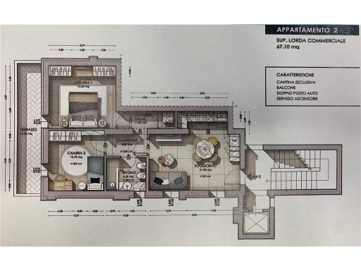 appartamento in vendita a San Miniato in zona San Miniato Basso