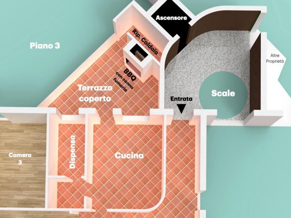 appartamento in vendita a San Miniato in zona Ponte a Egola