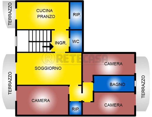 appartamento in vendita a San Miniato in zona San Donato