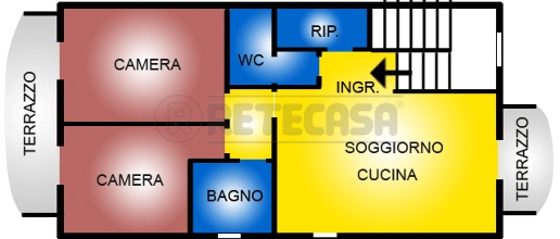 appartamento in vendita a San Miniato in zona San Donato