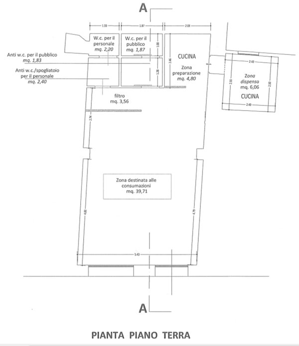 locale commerciale in vendita a San Miniato