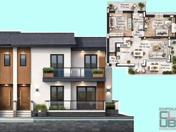 appartamento in vendita a San Miniato