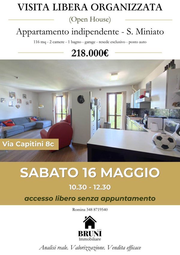 appartamento in vendita a San Miniato in zona San Miniato Basso