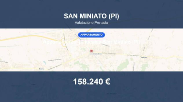 appartamento in vendita a San Miniato