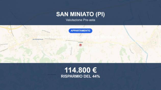 appartamento in vendita a San Miniato in zona La Scala