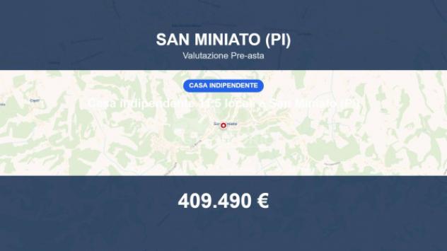 casa indipendente in vendita a San Miniato