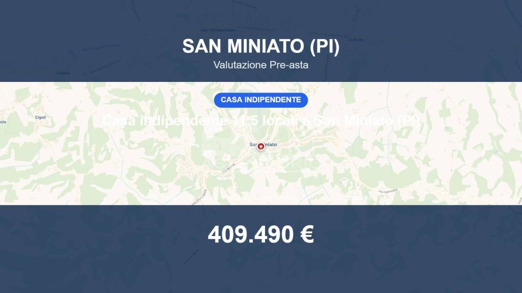 casa indipendente in vendita a San Miniato in zona San Miniato Alto
