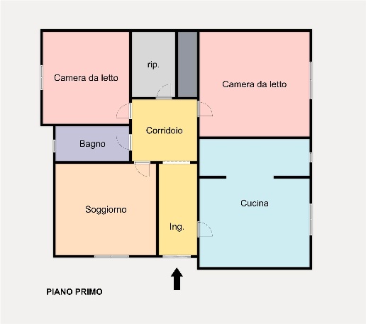 appartamento in vendita a Santa Croce sull'Arno in zona Staffoli