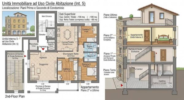 appartamento in vendita a Santa Croce sull'Arno