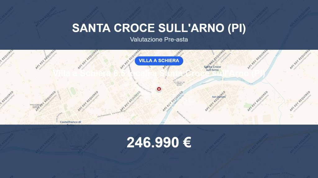 casa indipendente in vendita a Santa Croce sull'Arno