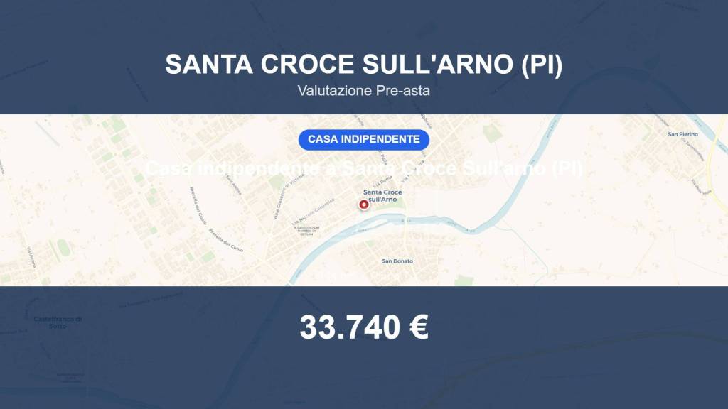 casa indipendente in vendita a Santa Croce sull'Arno