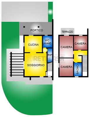 casa indipendente in vendita a Santa Maria a Monte in zona Montecalvoli