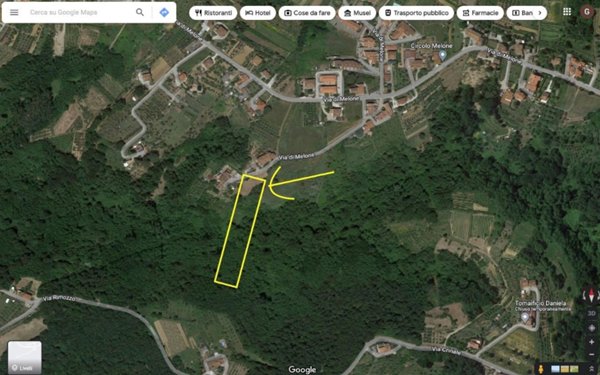 terreno agricolo in vendita a Santa Maria a Monte in zona Montecalvoli