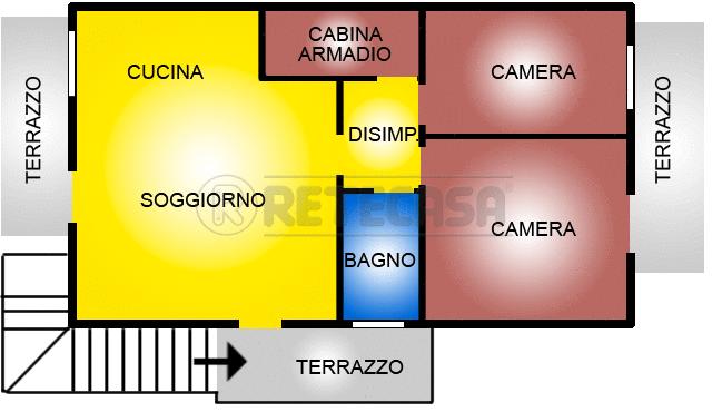 appartamento in vendita a Santa Maria a Monte in zona Montecalvoli