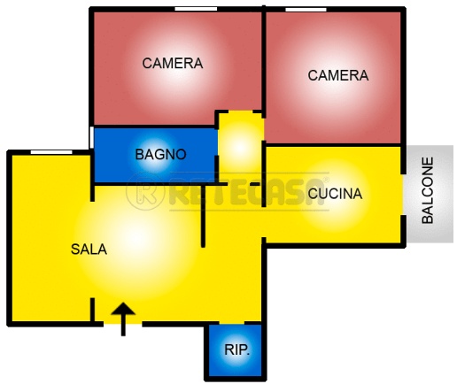 appartamento in vendita a Santa Maria a Monte in zona San Donato