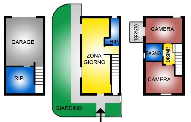 casa indipendente in vendita a Santa Maria a Monte