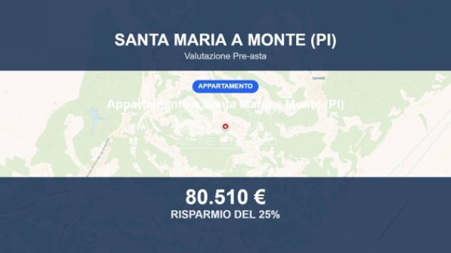 appartamento in vendita a Santa Maria a Monte