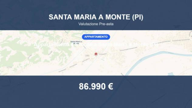 appartamento in vendita a Santa Maria a Monte in zona Cerretti