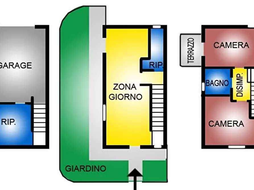 casa indipendente in vendita a Santa Maria a Monte in zona Pregiuntino