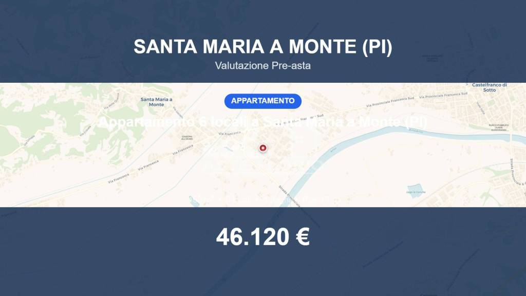 appartamento in vendita a Santa Maria a Monte
