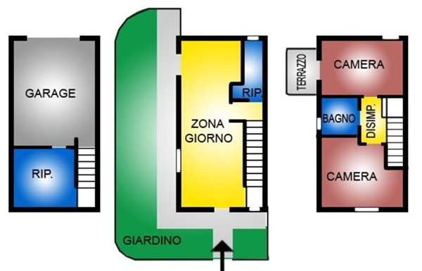 casa indipendente in vendita a Santa Maria a Monte in zona Cerretti