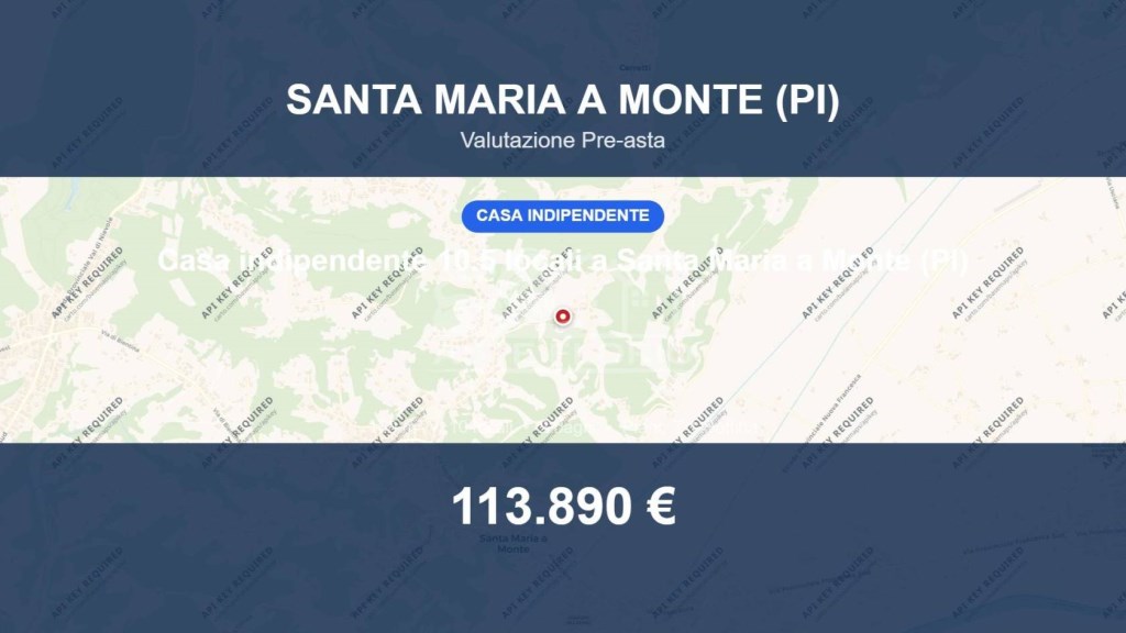 casa indipendente in vendita a Santa Maria a Monte in zona Cerretti