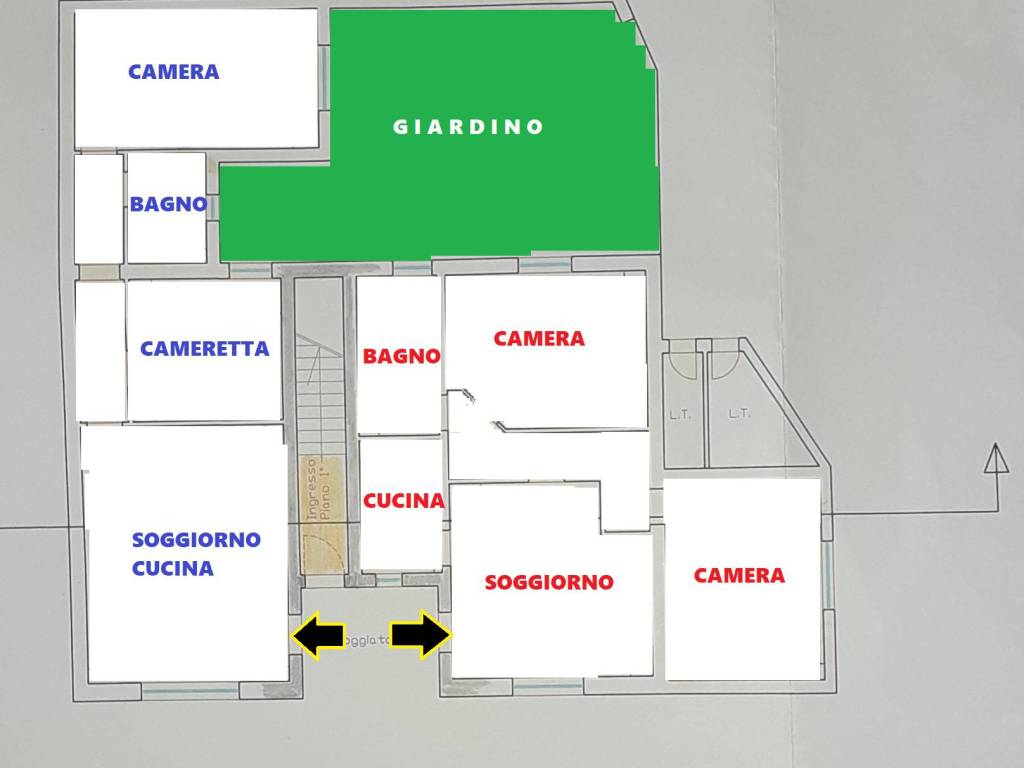 casa indipendente in vendita a Terricciola