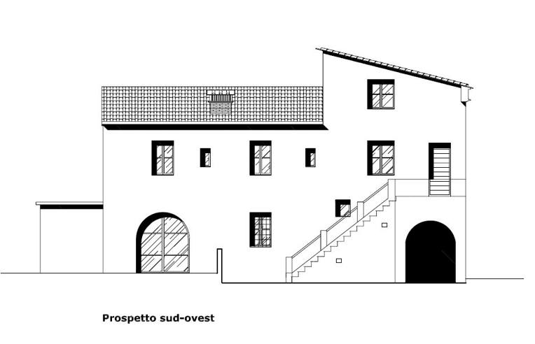 casale in vendita a Terricciola