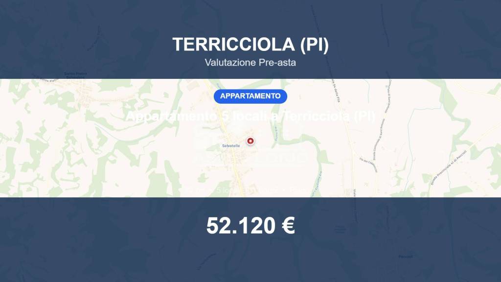 appartamento in vendita a Terricciola in zona Selvatelle