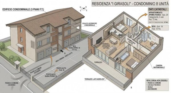 appartamento in vendita a Terricciola in zona Selvatelle