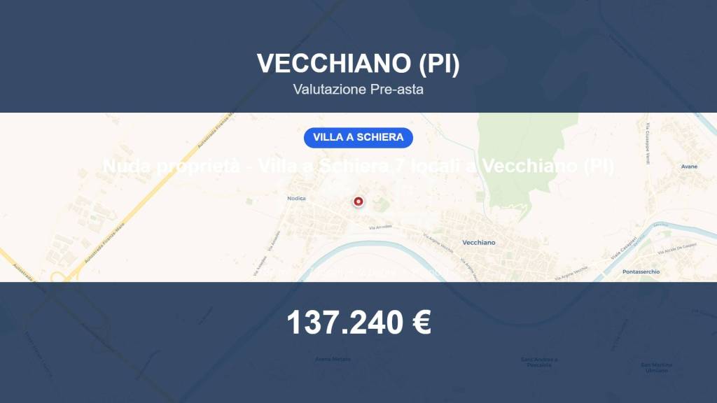 casa indipendente in vendita a Vecchiano in zona Nodica