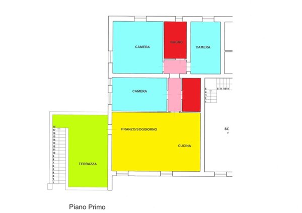 appartamento in vendita a Vicopisano