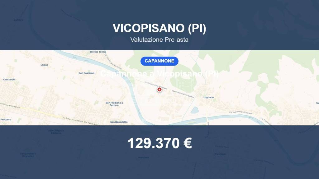 locale commerciale in vendita a Vicopisano