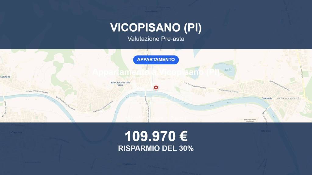 appartamento in vendita a Vicopisano