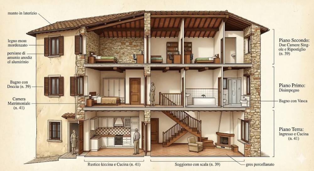 appartamento in vendita a Vicopisano