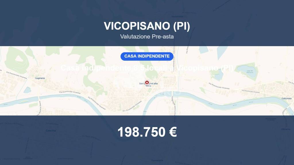 casa indipendente in vendita a Vicopisano in zona San Giovanni alla Vena