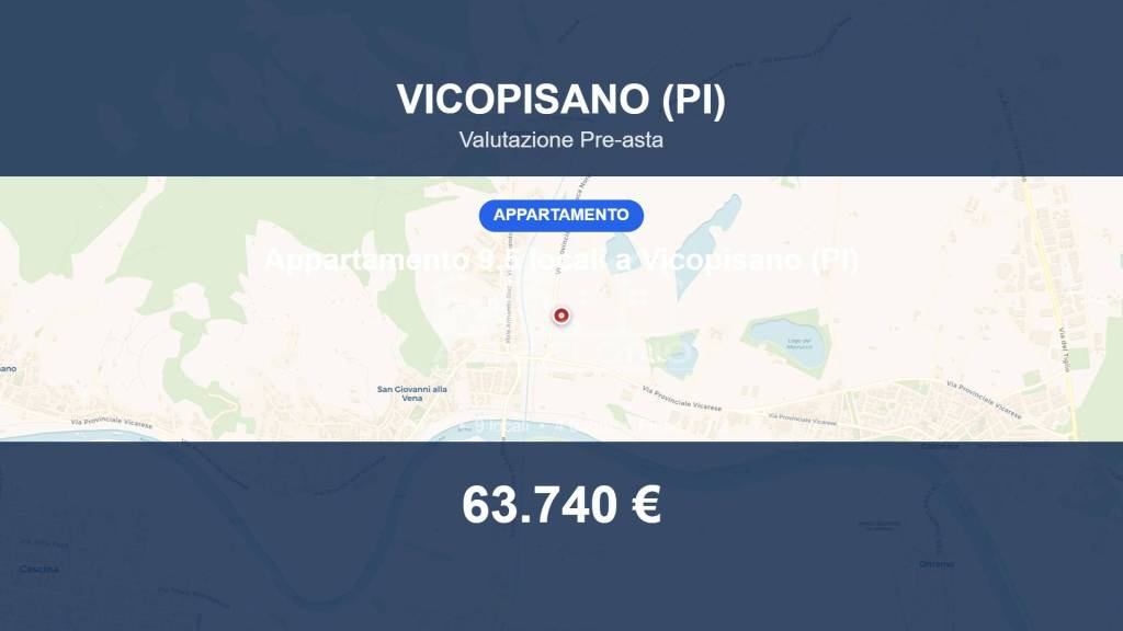 appartamento in vendita a Vicopisano