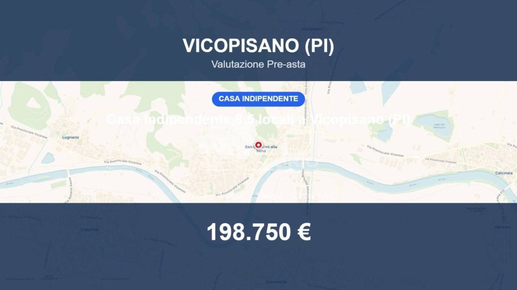 casa indipendente in vendita a Vicopisano in zona San Giovanni alla Vena