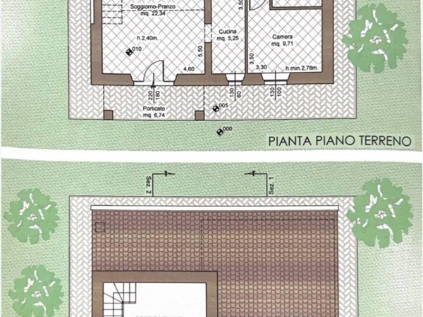 intera palazzina in vendita a Volterra