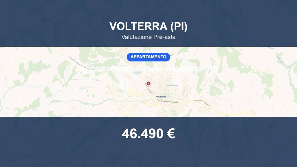 appartamento in vendita a Volterra