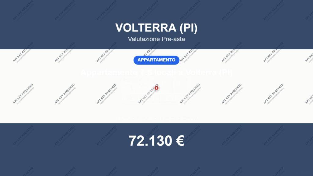 appartamento in vendita a Volterra in zona Villamagna
