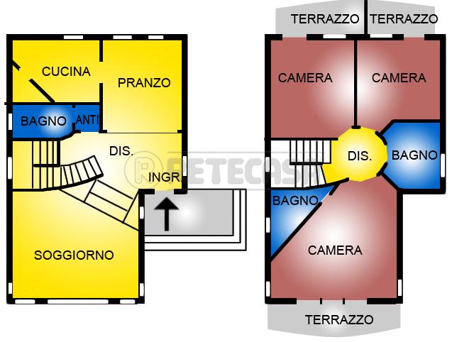 casa indipendente in vendita a Casciana Terme Lari in zona Lari
