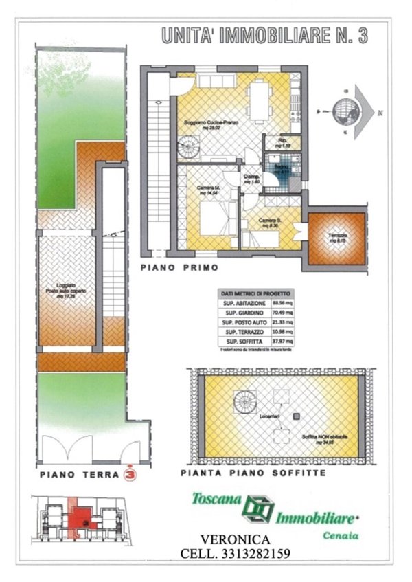 appartamento in vendita a Casciana Terme Lari in zona Perignano