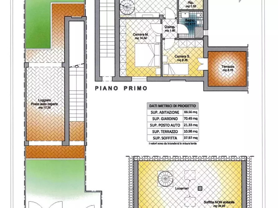appartamento in vendita a Casciana Terme Lari in zona Perignano