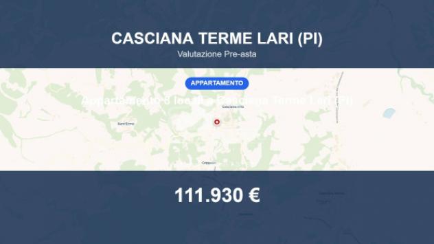 appartamento in vendita a Casciana Terme Lari in zona Casciana Alta