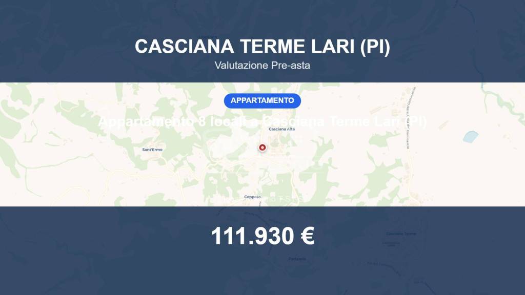 appartamento in vendita a Casciana Terme Lari in zona Casciana Alta